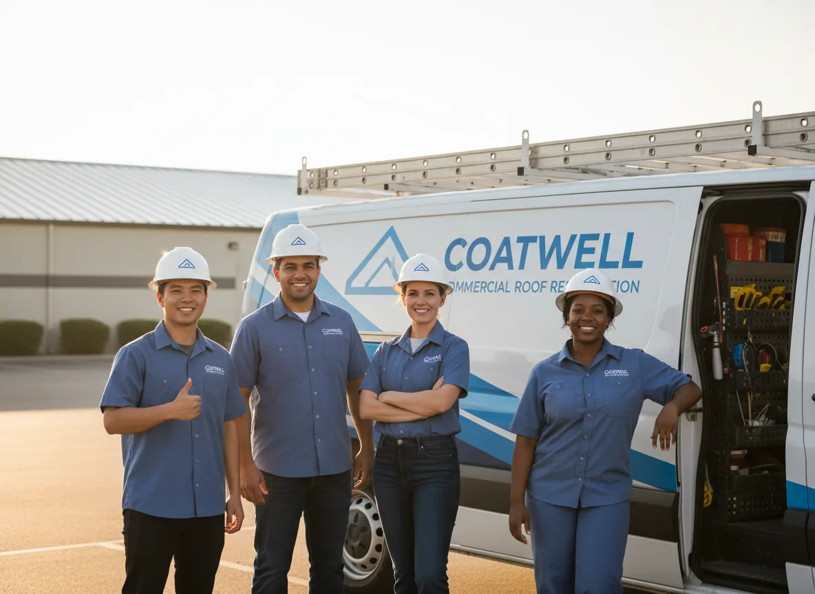 Commercial roof coating company in Edgard, LA